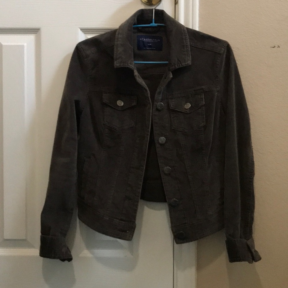 Dark brown corduroy jacket